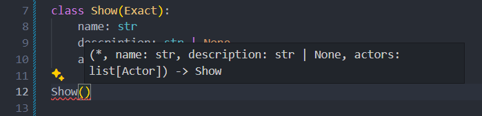 static typing
